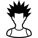 Punk Person 2 SVG Icon
